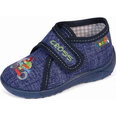 Chlapčenské papučky s vložkou Denim Nazo
