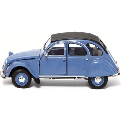 Welly Citroen 2CV 6 Charleston Šedo-černý 1:24