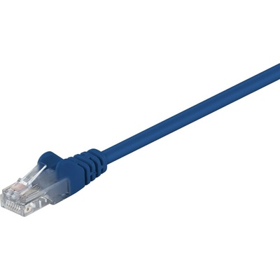 PremiumCord sputp02B patch UTP, RJ45-RJ45, level 5e, 2m, modrý