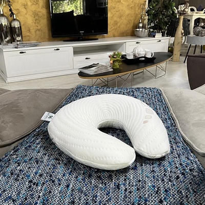 NATURECA ВЪЗГЛАВНИЦА С БИО ОБВИВКИ ОТ ЕЛДА - ЗА ПЪТ И ЗА ДОМА (b-35-33-Е)