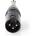 Nedis cotp15942bk Адаптер за 6, 35 жак - 3p xlr щепсел (cotp15942bk)