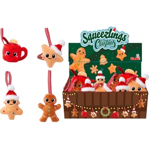 Simba Toys Коледно другарче за стискане Squeezlings Christmas на Simba