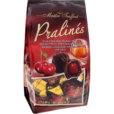 Maitre Truffout pralinky čerešňové 240 g