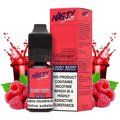 Nasty Juice Salt Bloody Berry 10 ml 10 mg
