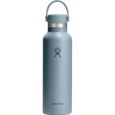 Hydro Flask Термо бутилка Hydro flask Standard Mouth with Standard Flex Cap Insulated bottle - Shale Gray - размер 621 ml (533-0674-6011)