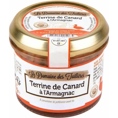 Tuiliéres Terrine de Canard á l´Armagnac Kačacia terina dochutená armaňakom 90 g