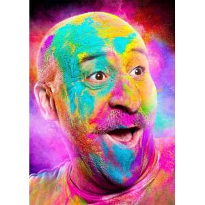 Enjoy - Puzzle Bald Man Laughing - 1 000 piese
