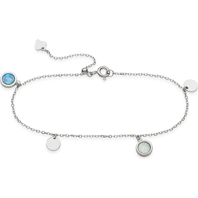 SilveAmo stříbrný na ruku S přívěsky B2OPBG1065S