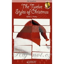 THE TWELVE STYLES OF CHRISTMAS + CD / alto saxofon