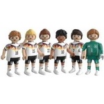 PLAYMOBIL | DFB | World Cup Collectors Set 2 | Football World Cup with Kai Havertz, Jamal Musiala, David Raum, Maximilian Mittelstädt, Nico Schlotterbeck & goalkeeper | 210450