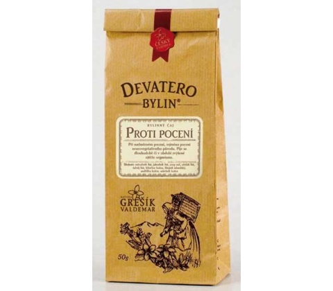 Grešík Proti pocení Devatero bylin 50 g