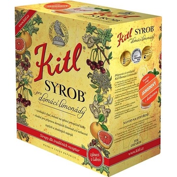 Kitl Syrob Jahodový bag in box 5000 ml