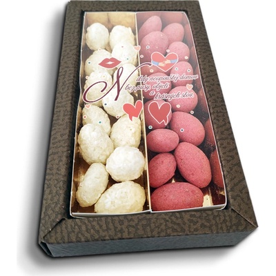 SABLIO Mandle v čokoládě Neopouštěj domov 2 x 80 g