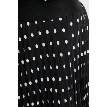 Morgan Пола Morgan в черно среднодълга разкроена (JPLISSA)