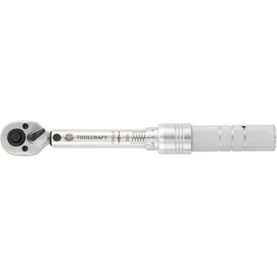 Toolcraft momentový klúč s prepínací račňou 1/4 6,3 mm 1 - 6 Nm 819161