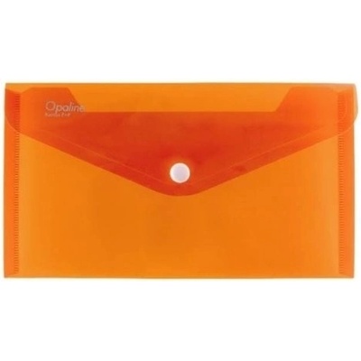 Obálka plastová s drukem Opaline DL, oranžová