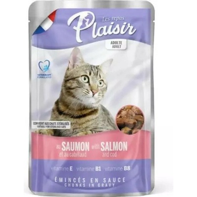 Plaisir vrecko losos + treska k 100 g