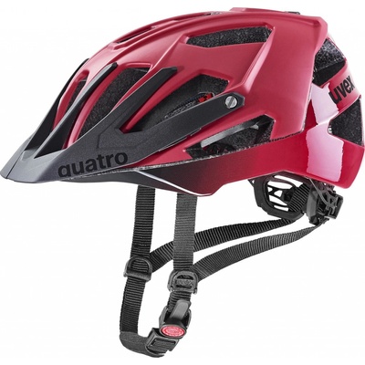 Uvex Quatro CC Dark Red/Black Matt 2022