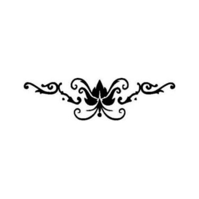 Ornament plastová šablona 115 C 14,5x14,5cm – Zboží Dáma
