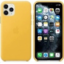 Apple iPhone 11 Pro Max Leather Case Meyer Lemon MX0A2ZM/A