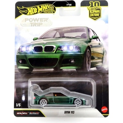 Kovové autíčko Mattel plastové v měřítku série Power Trip 1:64