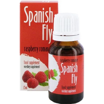 Španělské mušky Raspberry Romance maliny 15 ml