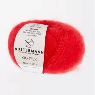 Pletací příze Austermann Kid Silk Barva: 31 MOHN