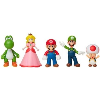 Jakks Pacific Super Mario balení 5 figurek