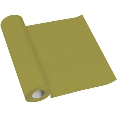 PAW Středový pás AIRLAID Monocolor olivová 40cm x 24m