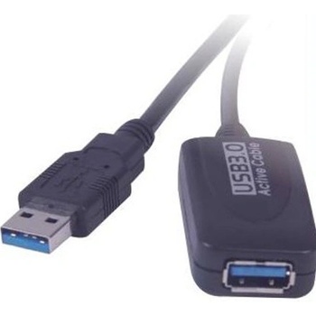 PremiumCord ku3rep15 USB 3.0 repeater a prodlužovací A/M-A/F, 15m
