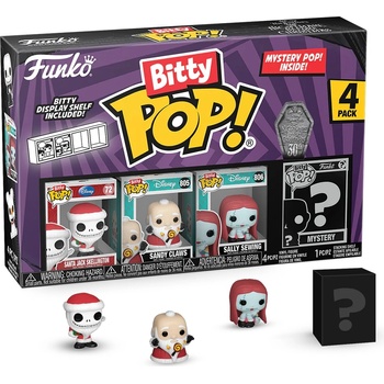 Funko Комплект мини фигури Funko Bitty POP! Disney: Nightmare Before Christmas - 4-Pack (Series 4) (086715)
