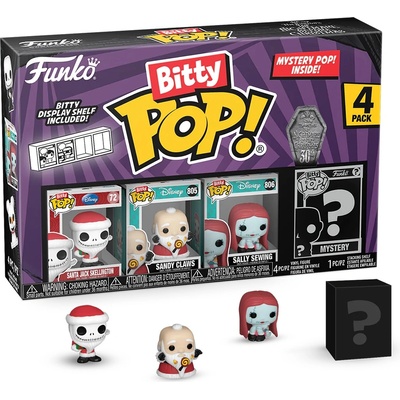 Funko Комплект мини фигури Funko Bitty POP! Disney: Nightmare Before Christmas - 4-Pack (Series 4) (086715)
