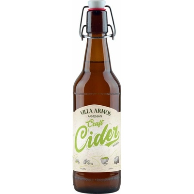 Villa Armos Craft Cider Medium 6% 0,33 l (holá láhev)