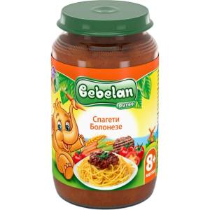 Bebelan Ястие Bebelan Puree - Спагети болонезе, 220 g (5879) - baby