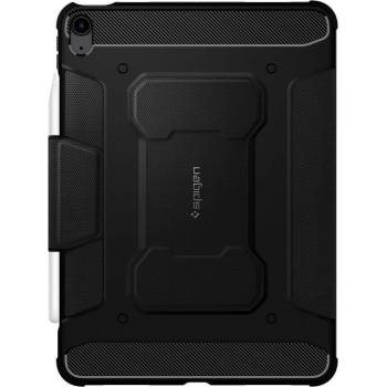 Spigen Противоударен Калъф за iPad Air 11 6-5-4th, SPIGEN Rugged Armor PRO Case, Черен (ACS02054)