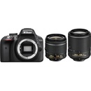 Nikon D3300 +AF-P 18-55mm VR +55-200mm VR