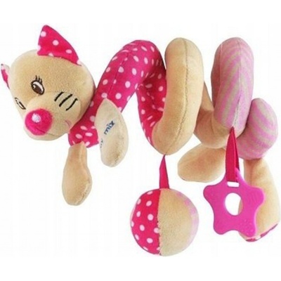 Baby Mix špirála Psík červená