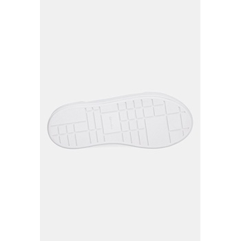 Calvin Klein Кожени маратонки Calvin Klein FLATFORM LACE UP LTH MG (YW0YW01928)