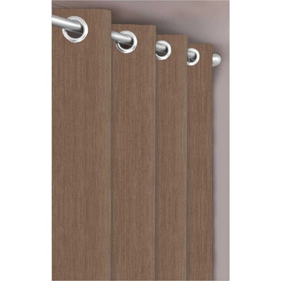 Zatemňovací látka Blackout látka Melír světlé hnědá š.150cm - látka v metráži P7909/175 D