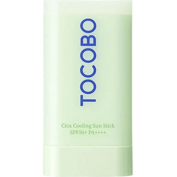 TOCOBO Успокояващ и охлаждащ слънцезащитен стик 18 гр. Tocobo Cica Cooling Sun Stick SPF50+ PA++++