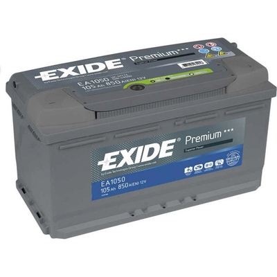 Exide Premium EA1050 105Ah 850A right+ (EA1050)