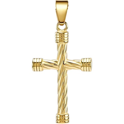 HARAHU Висулка на верижка HO-34549 Cross - Златна KP34549 (HO-34549)