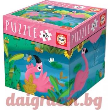 Image 1 of Educa Пъзел educa 18073 - 48 части - Фламинго (edu18073)