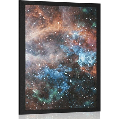 Plakát nekonečná galaxie - 40x60 silver