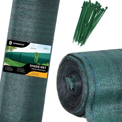 Springos stínící tkanina 90% 1,5 x 50 m zelená SN0019 – Zboží Dáma