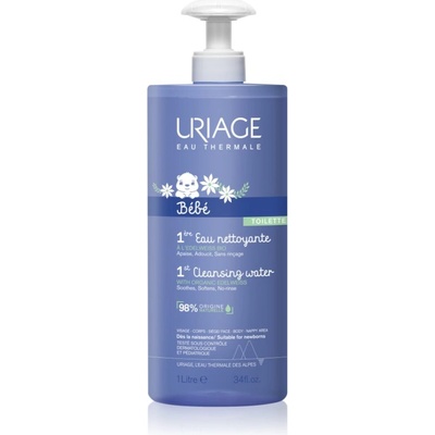 Uriage Bébé 1st Cleansing Water почистваща вода за тяло и лице 1000ml