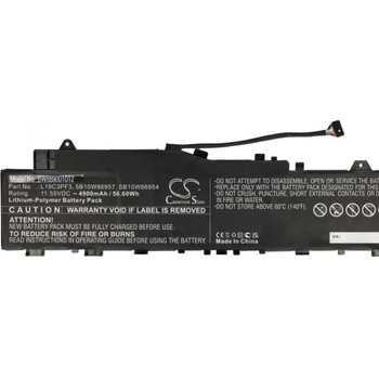 Image 1 of VHBW Батерия за Lenovo IdeaPad 5-14IIL / 5-14ARE, 4900 mAh (BT/LE-14ITL05)