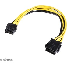 AKASA adaptér 12V ATX 8-Pin to PCIe 6+2 pin Adapter Cable