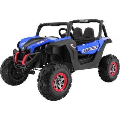 Ramiz Jeep UTV MX LCD 4x4 elektrické autíčko modrá