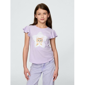 GAP Бебешка тениска с пайети GAP | Lilav | Момичешки | 140/146